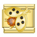 Charm Catarina Brillante (Dorado)