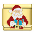 Charm Père Noël avec Cadeau