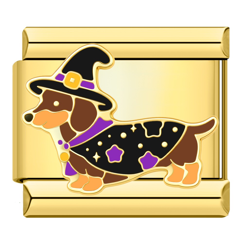 Charm Halloween Perrito Disfrazado
