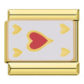 Charm Carta (Dorado)