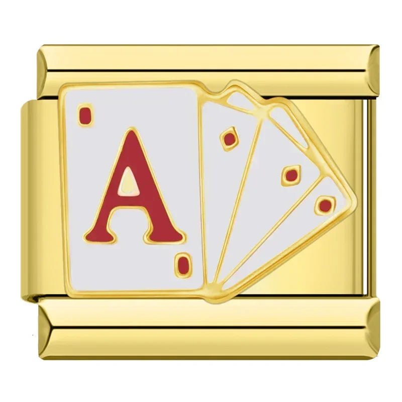 Charm Cartas Poker - Italian Charms