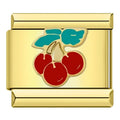 Charm Cerises (Fond Blanc)