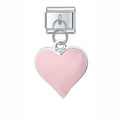 Charm Colgante Corazón (Rosa)