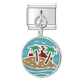 Beach Dangle Charm (Palm Trees)