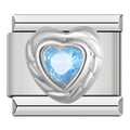 Charm Corazon Azul