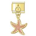 Charm Étoile de Mer Rose