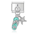 Charm Estrella mar (Colgante, Plateado)