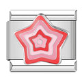 Charm Estrella Rosa (Grande)