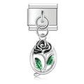 Charm Flor Negra (Colgante)