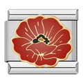 Charm Fleur Rouge (Coquelicot)