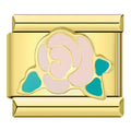 Charm Flor Rosa (Peonía)