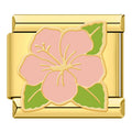 Charm Flor Rosa (Hibisco)