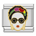 Charm Frida Kahlo (con Lentes)