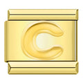 Charm Buchstabe C (Gold)