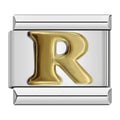 Charm Lettera R (Argento)
