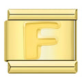 Charm Buchstabe F (Gold)