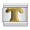 Charm Lettera T (Argento)
