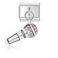 Charm Micrófono Brillante