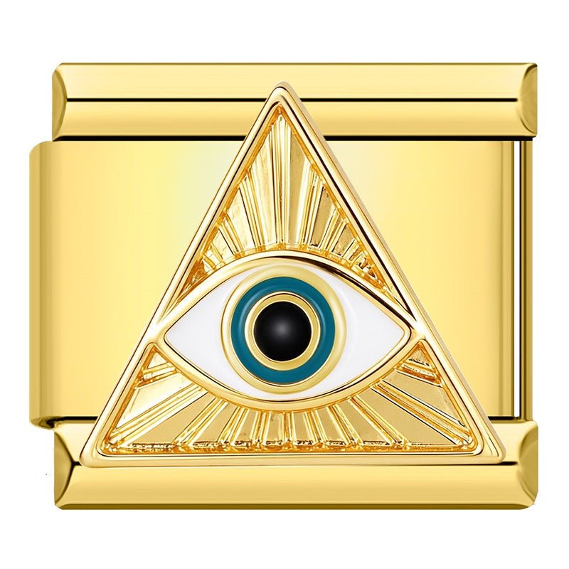 Charm Ojo Oro - Italian Charms