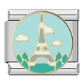 Charm París (Torre Eiffel, Plateado)