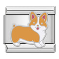 Charm perrito beige