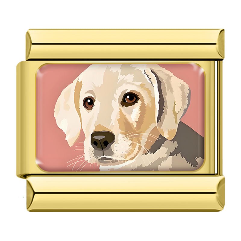 Charm Perrito Labrador - Italian Charms