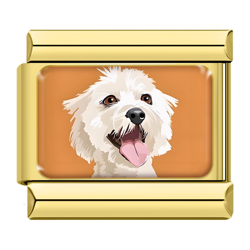 Charm Perrito Maltes - Italian Charms