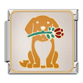 Charm Perro (con Flor)