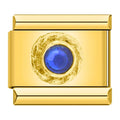 Charm Piedra azul zafiro transmite elegancia y sofisticación