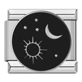 Charm Soleil et Lune (Argenté)