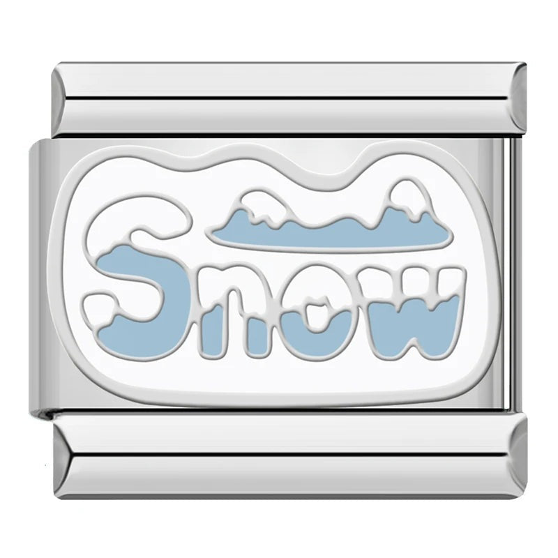 Charm Snow - Italian Charms