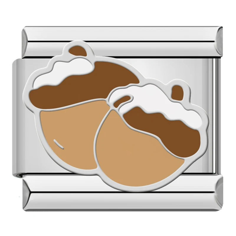 Charm Bellotas con Nieve - Italian Charms