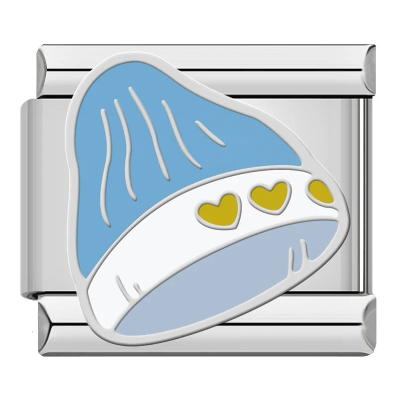 Charm Gorro de Invierno (Azul) - Italian Charms