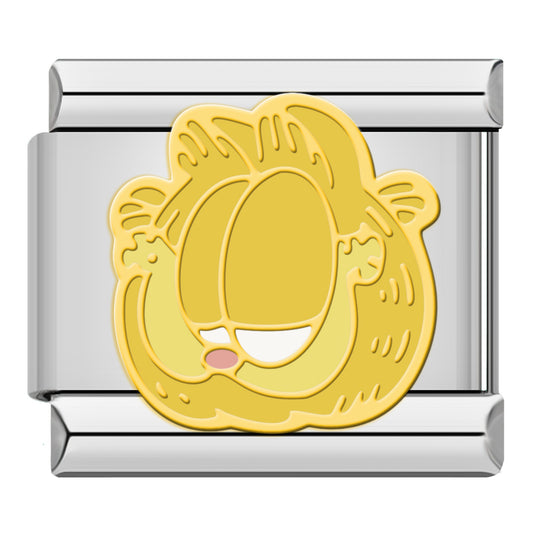 Charm Gato Dormilón (Dorado) - Italian Charms