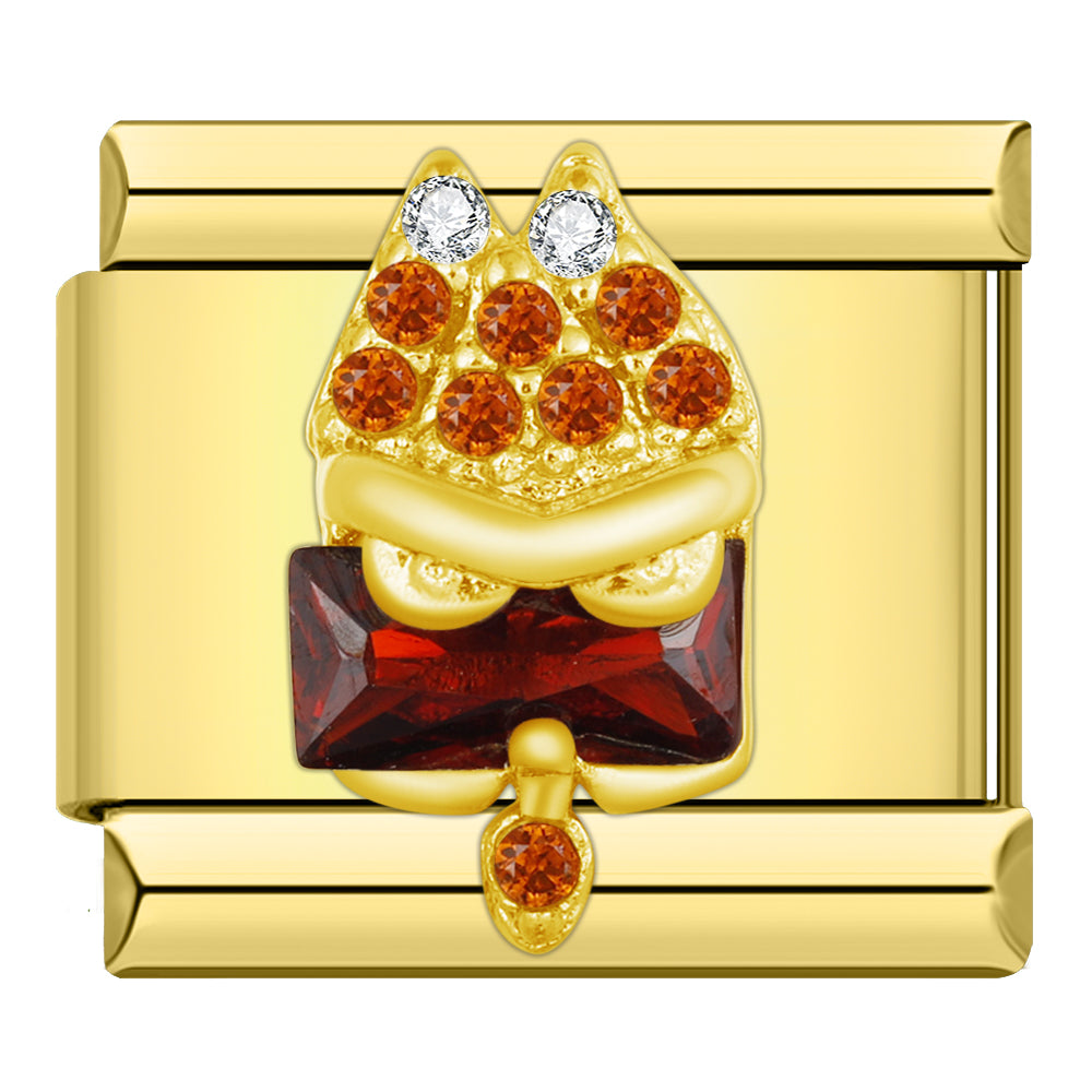 Charm Búho Rubí - Italian Charms