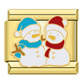 Charm Muñecos de Nieve (Pareja)