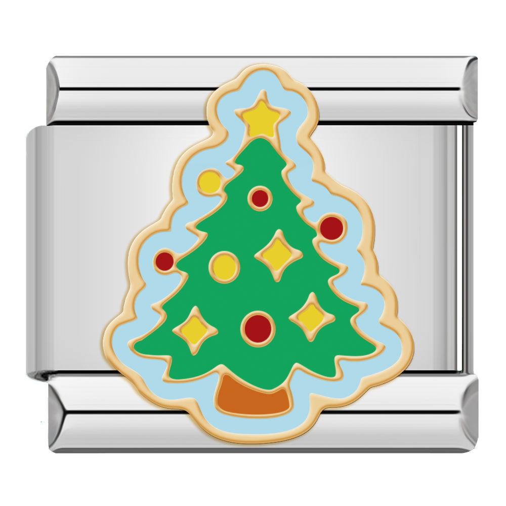 Charm Pinito de Navidad (Plateado) - Italian Charms