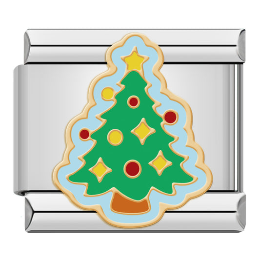 Charm Pinito de Navidad (Plateado) - Italian Charms