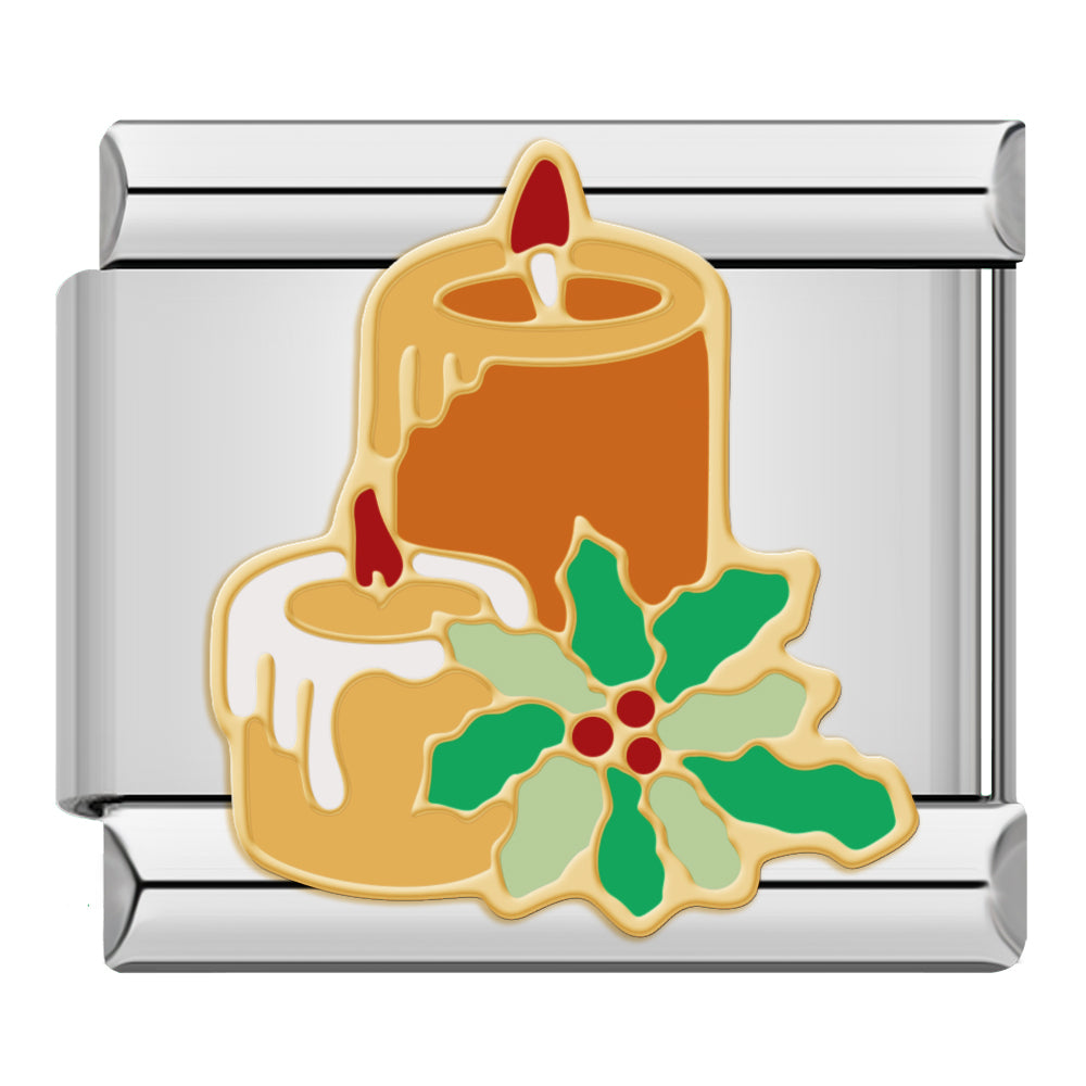 Charm Velas Navideñas - Italian Charms