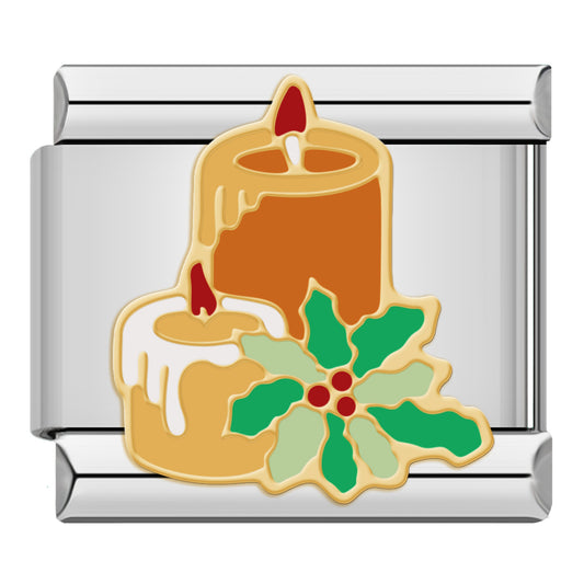 Charm Velas Navideñas - Italian Charms