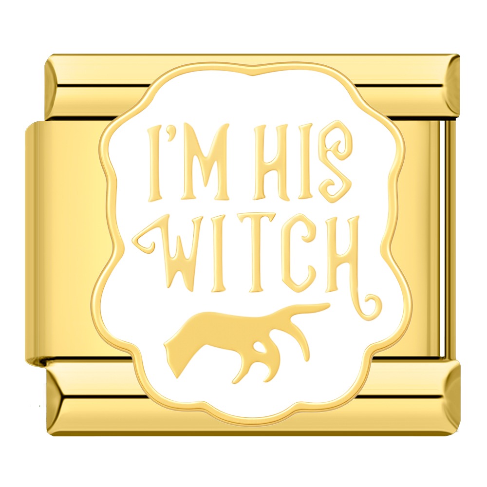 Charm I'm His Witch - Italian Charms