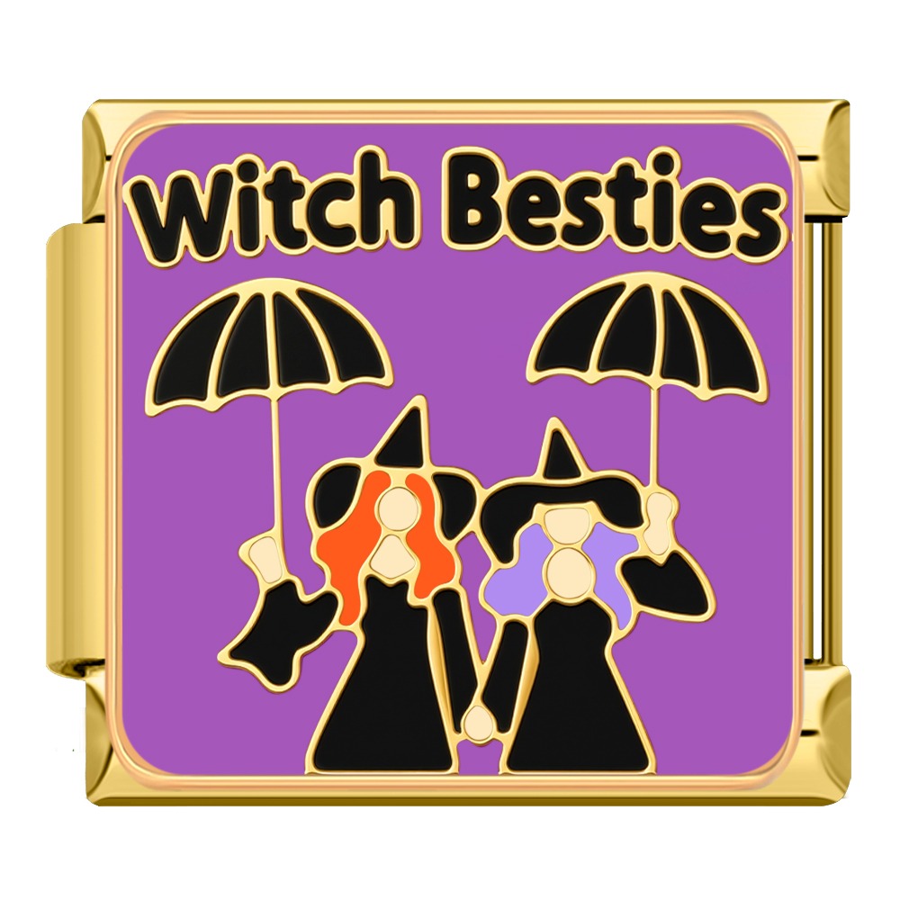 Charm Halloween Witch Besties
