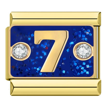 Charm 7 (Dorado) - Italian Charms