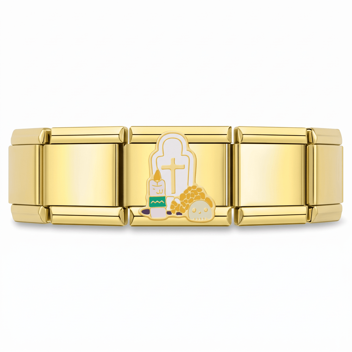 Charm Altar en pulsera italiana de eslabones