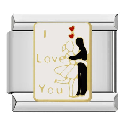 Charm Amor (I Love You) - Italian Charms