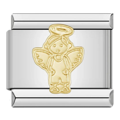 Charm Angel (con Aureola) - Italian Charms