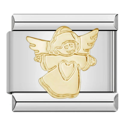 Charm Angel (con Corazón) - Italian Charms
