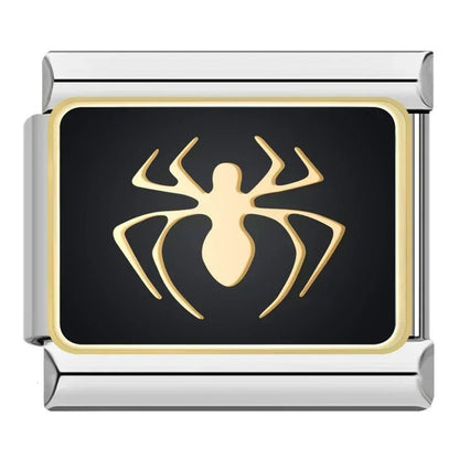 Charm Araña (Plateado) - Italian Charms