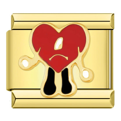Charm Bad Bunny (Dorado) - Italian Charms