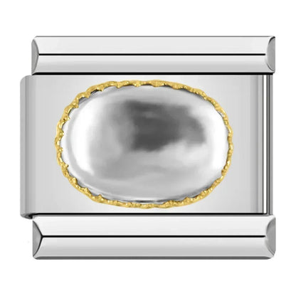 Charm Brillos plateados - Italian Charms